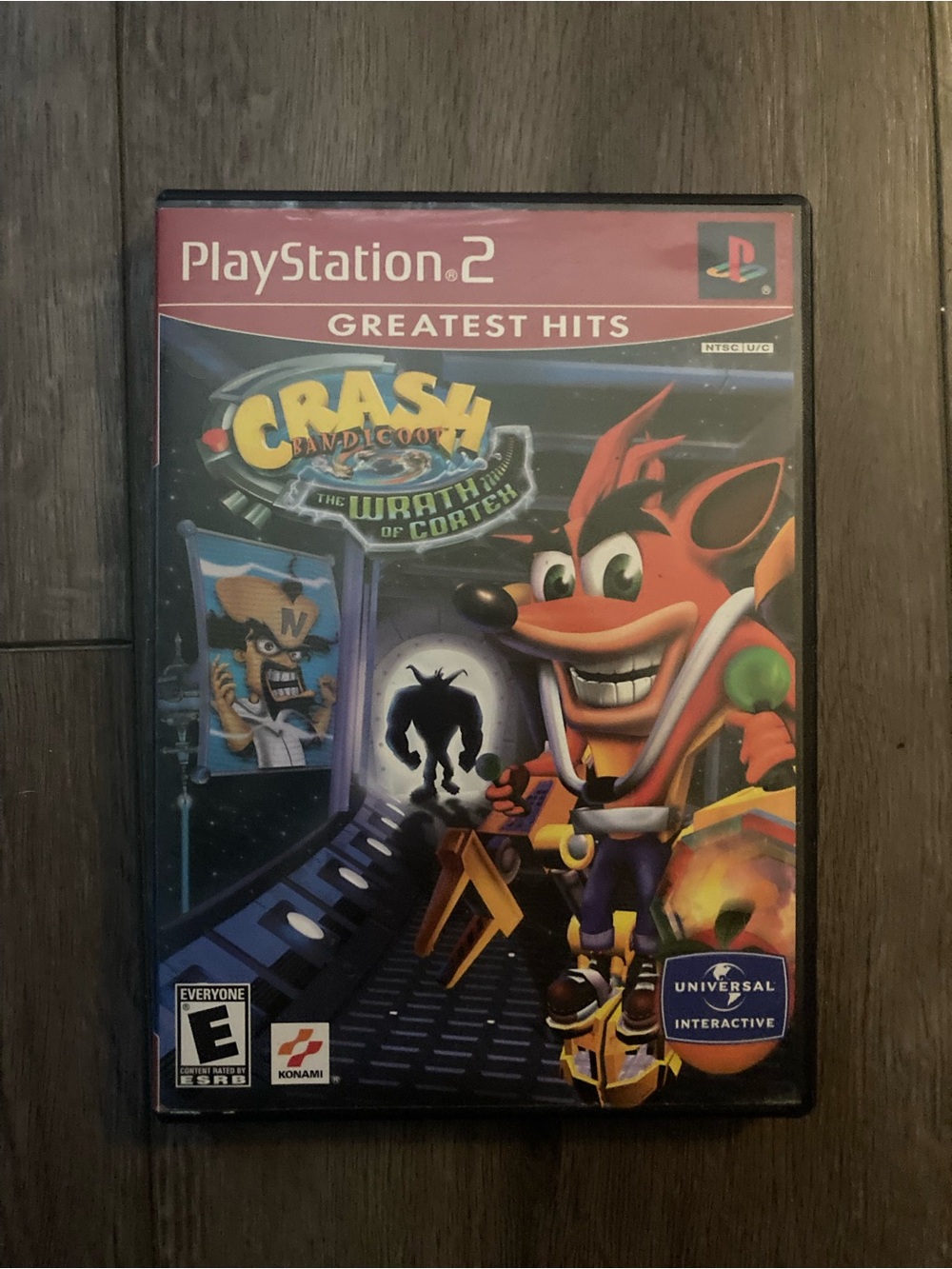 Konami PlayStation 2 Crash Bandicoot: The Wrath of Cortex Greatest